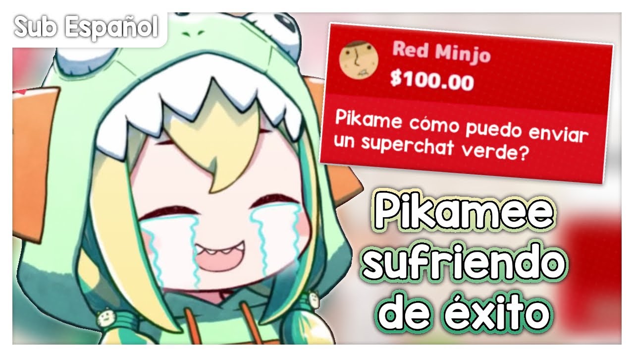Pikamee sufriendo de éxito (Otra vez) | Amano Pikamee | VOMS Proyect | Sub Español