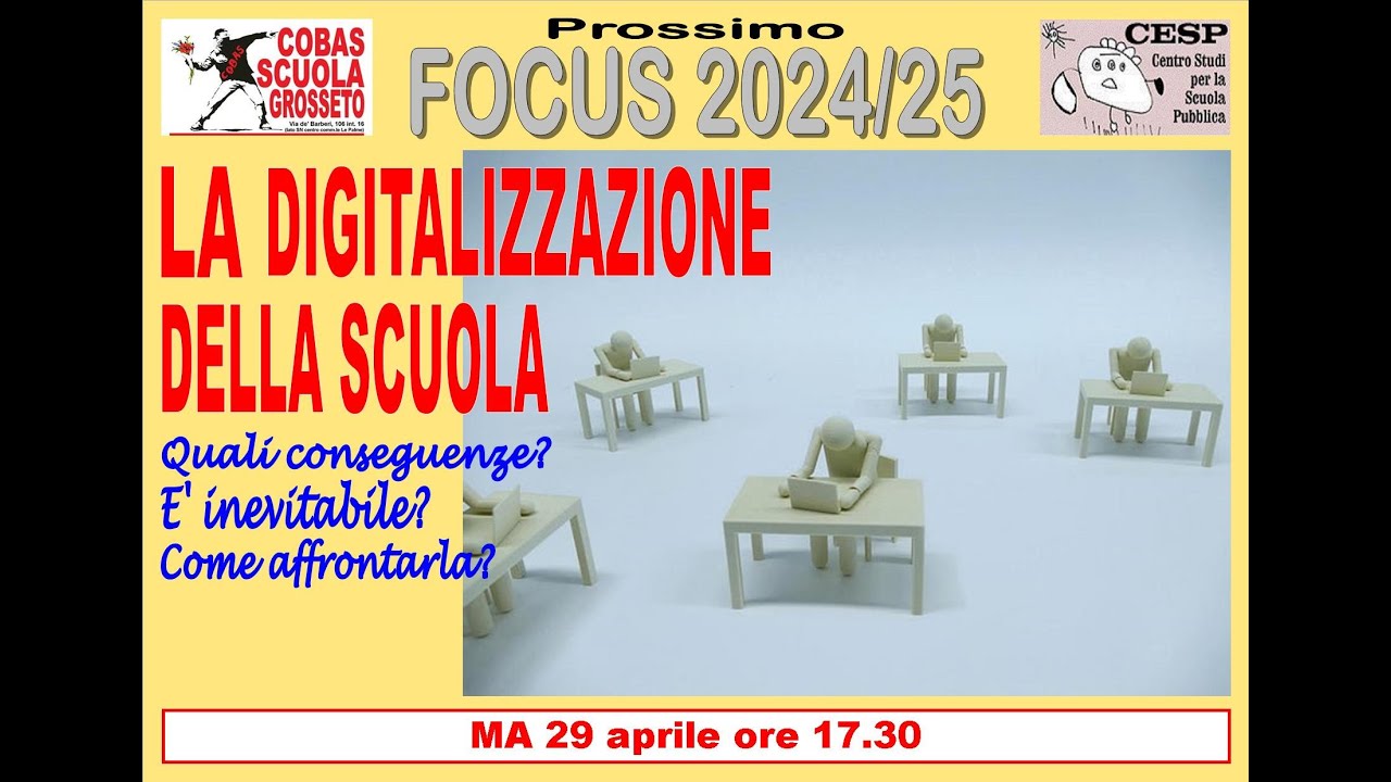 La digitalizzazione del lavoro docente e ATA