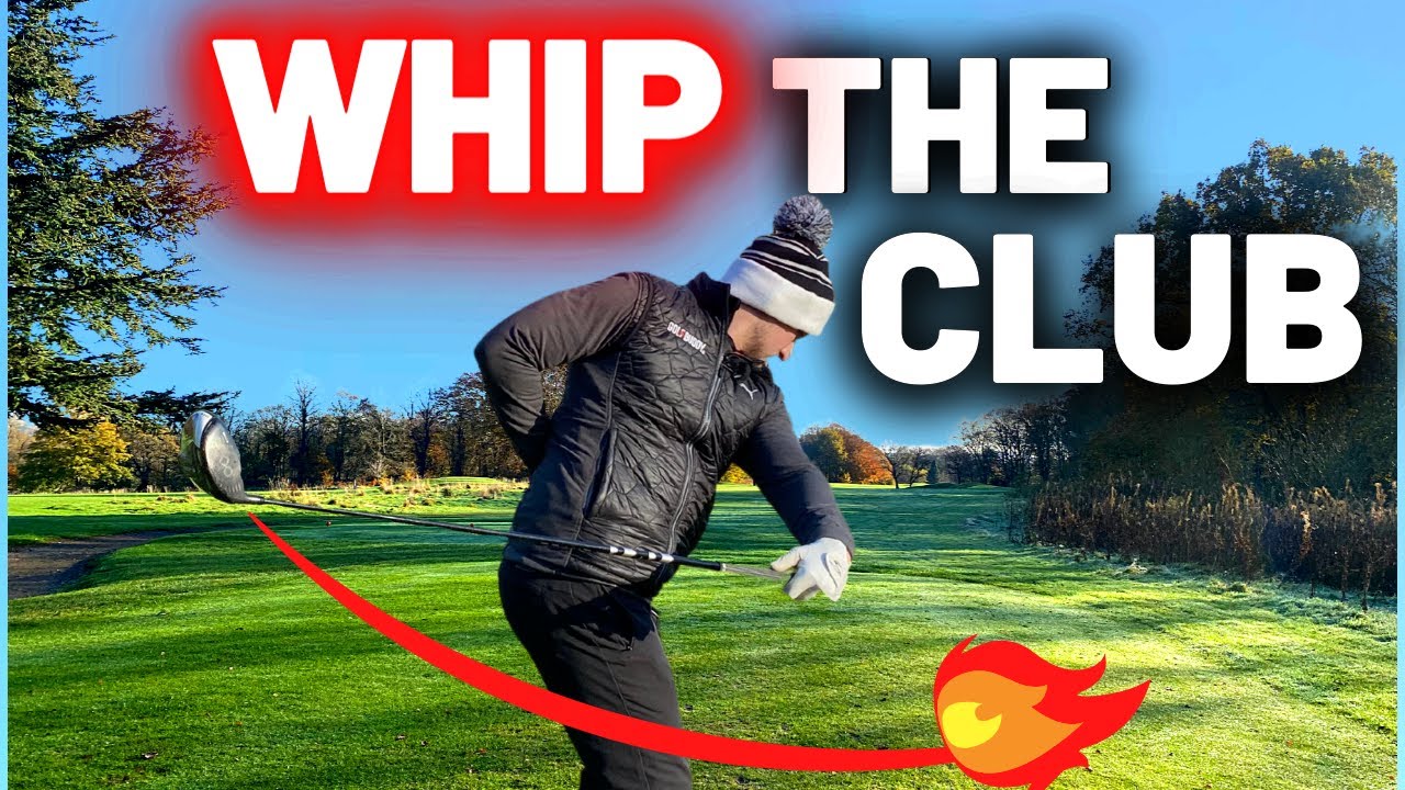HOW TO REALLY WHIP the golf club THROUGH the ball!