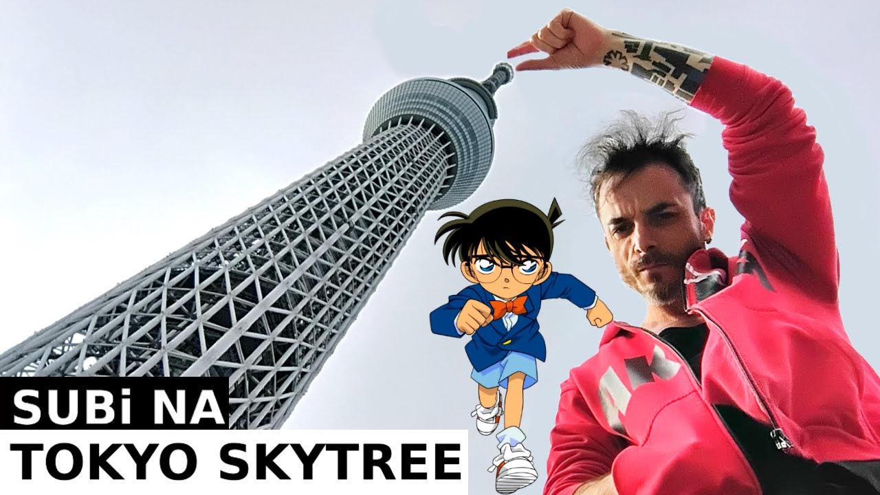 SUBI NA TORRE MAIS ALTA DO MUNDO! Tokyo Skytree