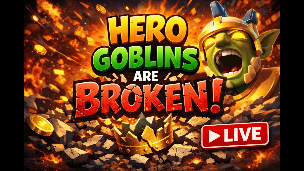 HER GOBLINS ARE BROKEN #clashroyale #shorts