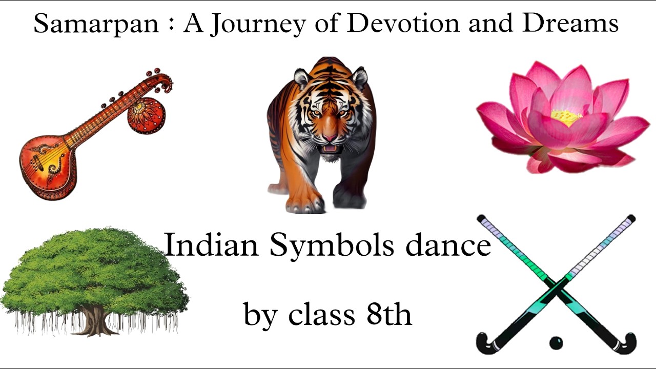 Vasudha Public School's Samarpan 2026 -  NATIONAL SYMBOLS DANCE BY CLASS 8th