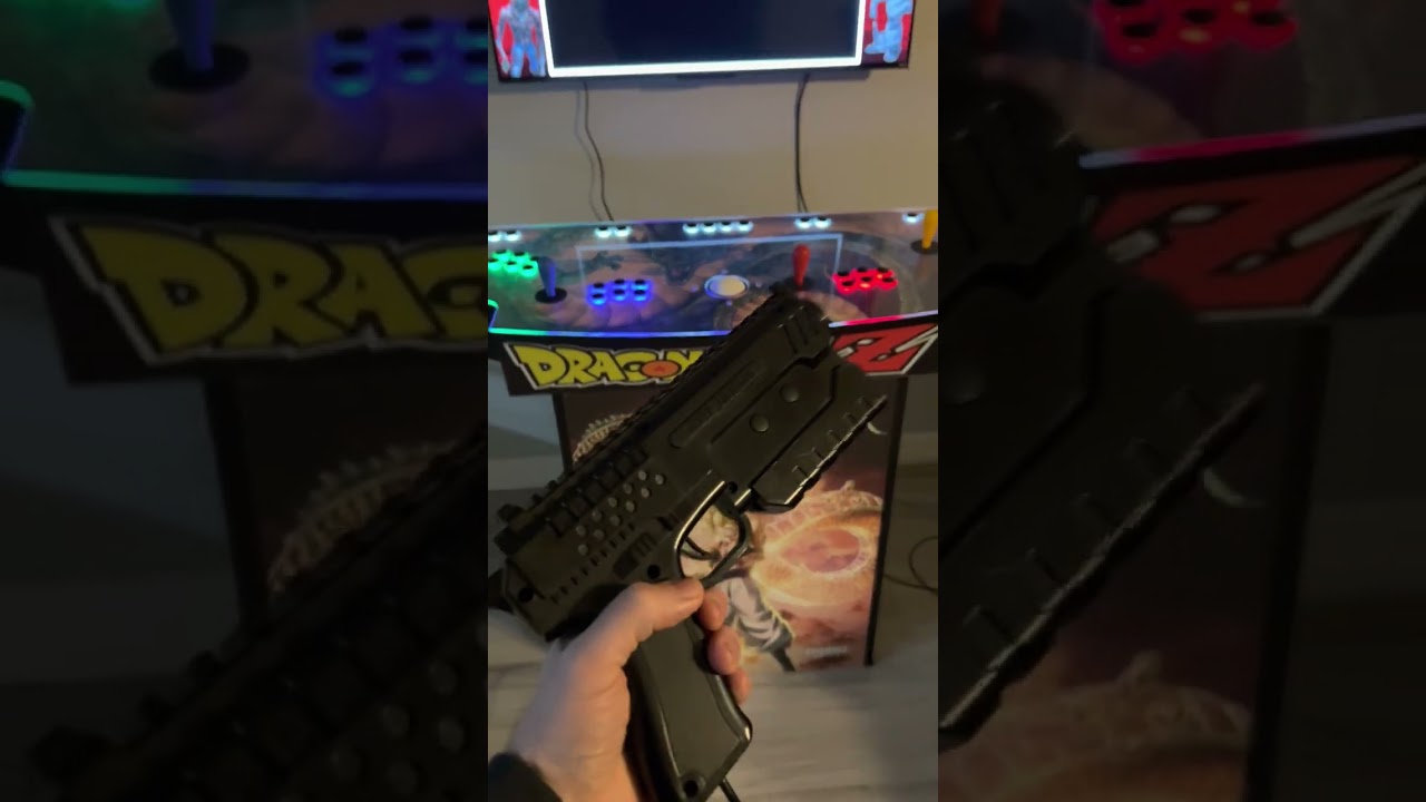 4 Player pedestal arcade machine With big box and Sinden light guns