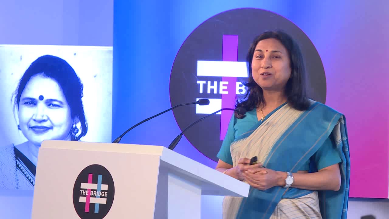 Presentation by Academic Bina Agarwal on Property, Inheritance and Women&rsquo;s rights at The Bridge 2018
