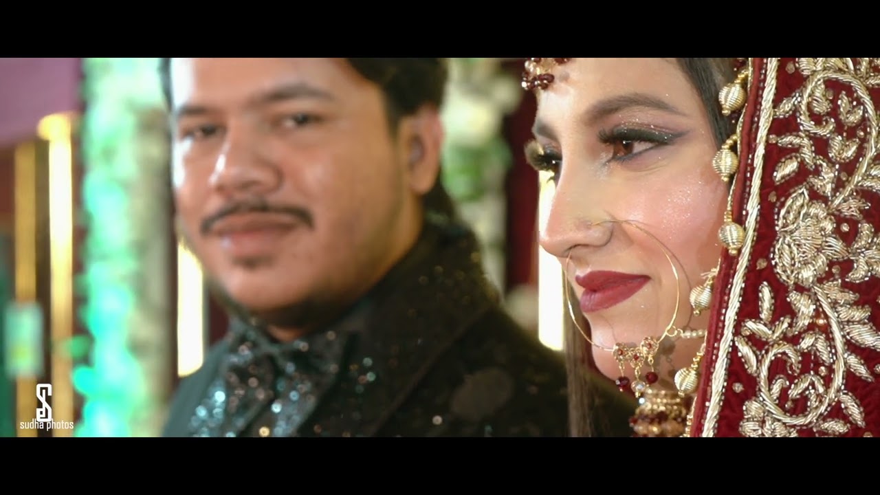 parvez & saniya Wedding Reception Highlight  Sudha photos #weddingphotography