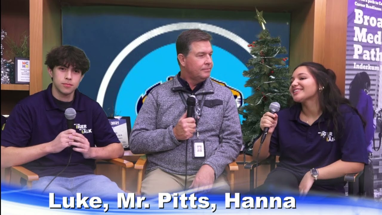 Tiger Talk Tue with Principal Pitts