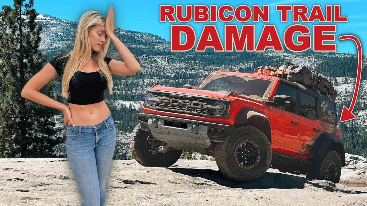 BRONCO TRAIL DAMAGE! What ALL Did We BREAK?