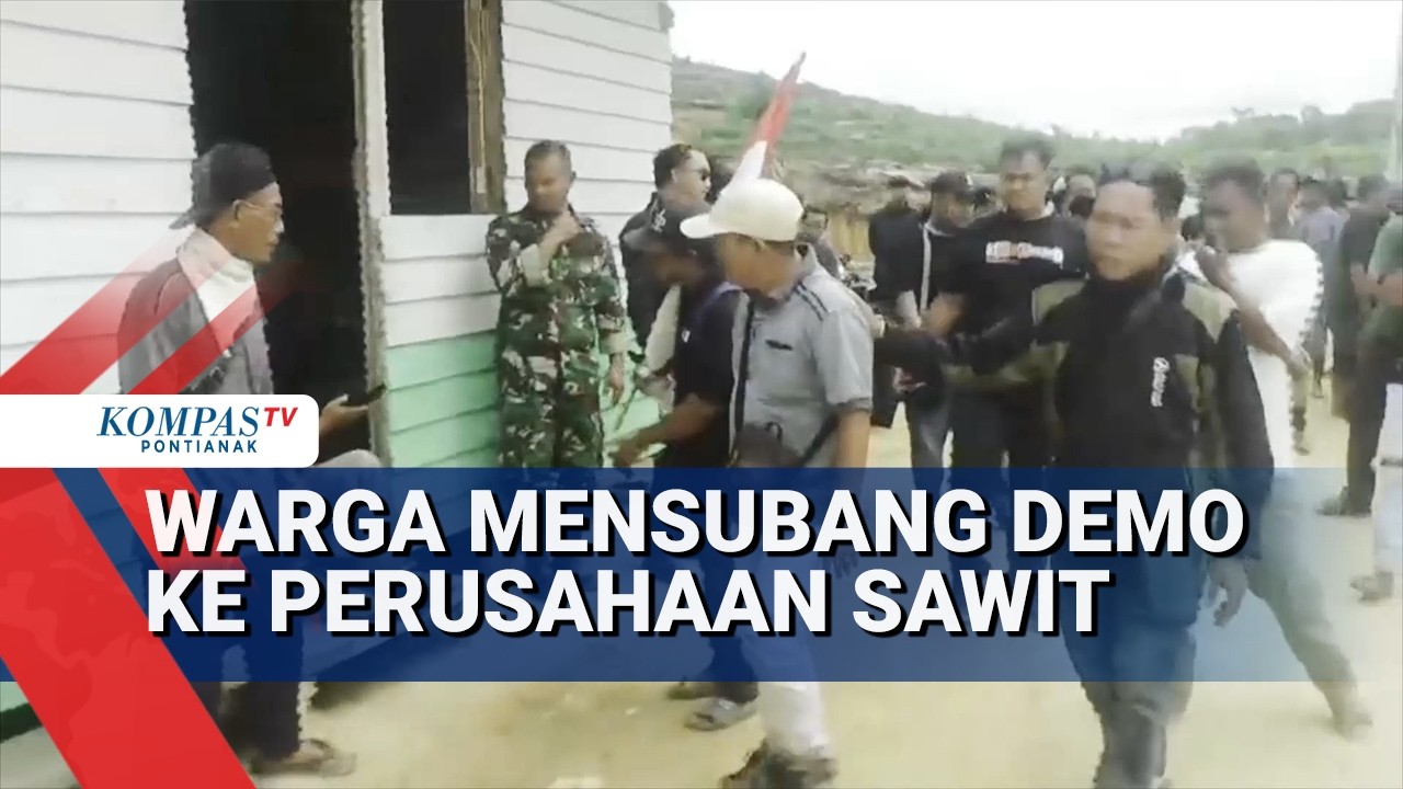 Lahan Karet Terus Diserobot, Warga Datangi Mes Karyawan Perusahaan Sawit