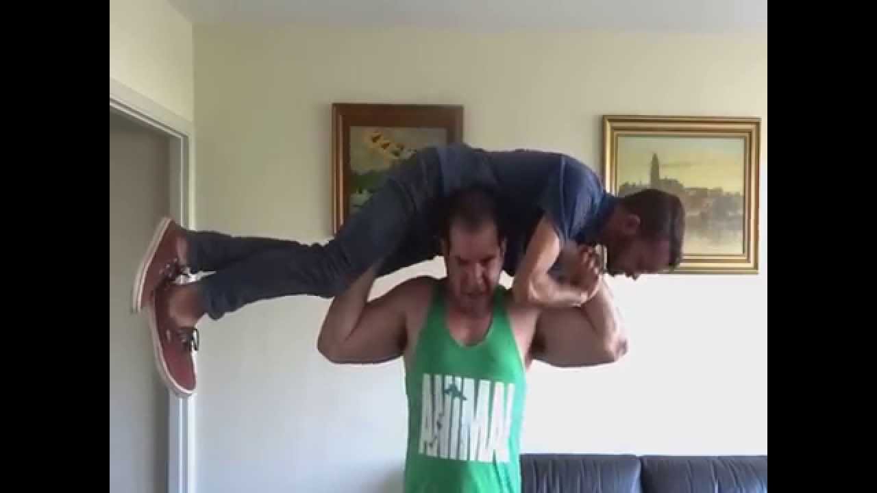 Easy overhead lift for reps