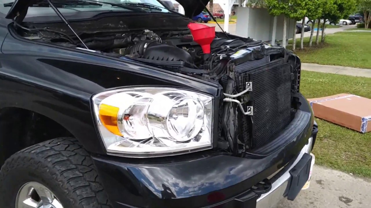 Radiator replacement 6.7 cummins