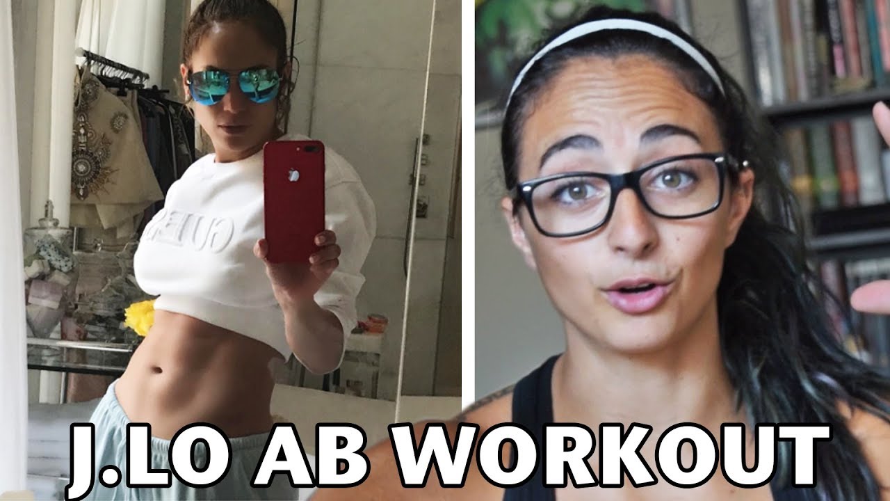 I Tried J.Lo's Ab Workout