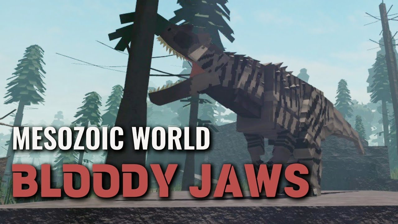 Bloody Jaws | Mesozoic World. Mesozoico Roblox Documentary #roblox #dinosaur