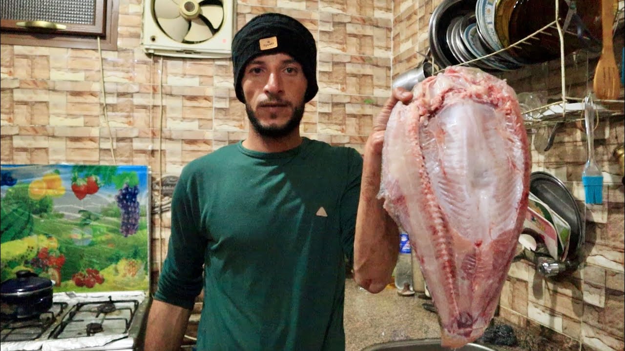 شويت اخطر سمكه في نهر النيل اياك تاكل بطروخها