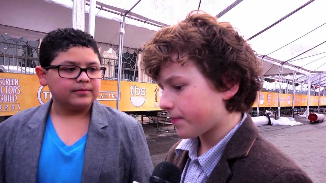 SAG Awards Behind the Scenes with Rico Rodriguez & Nolan Gould of Modern Family