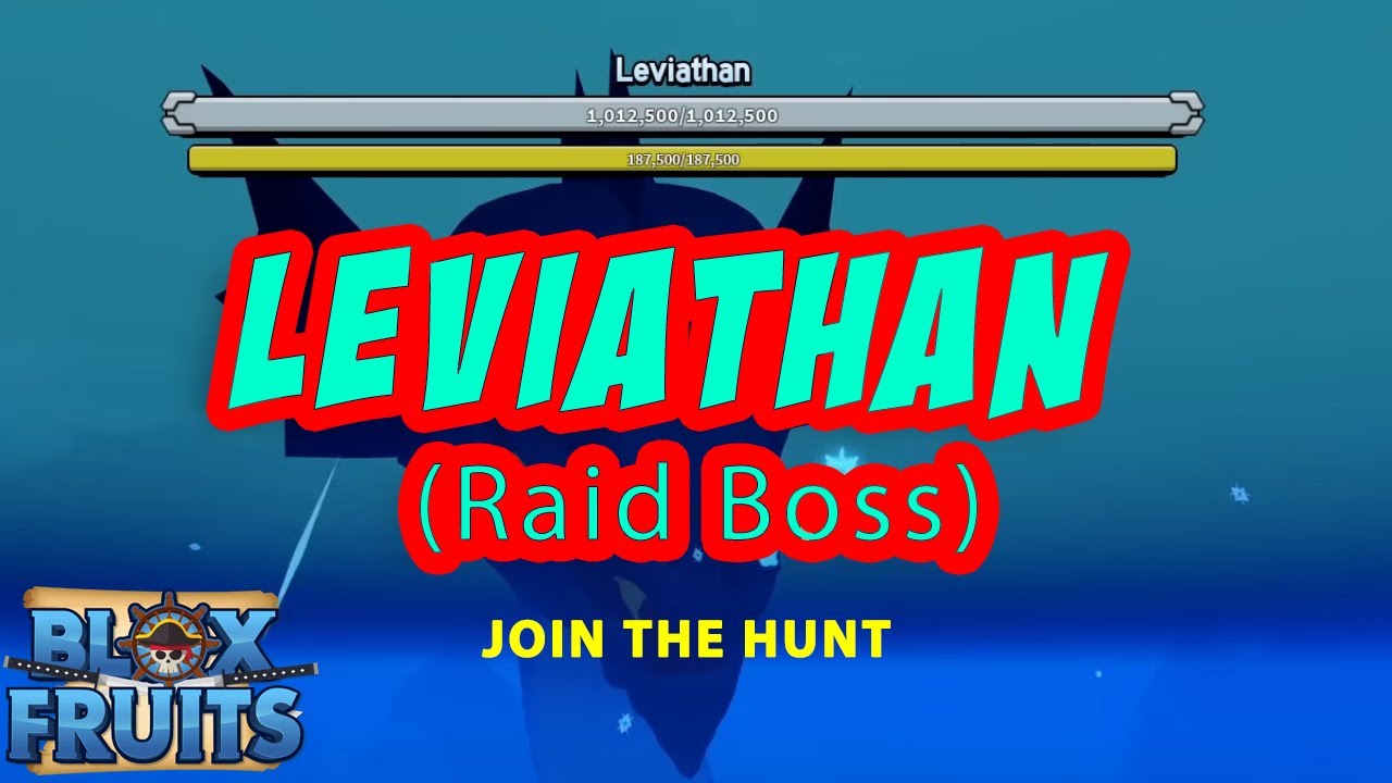 Blox Fruits - LEVIATHAN Hunting - Roblox
