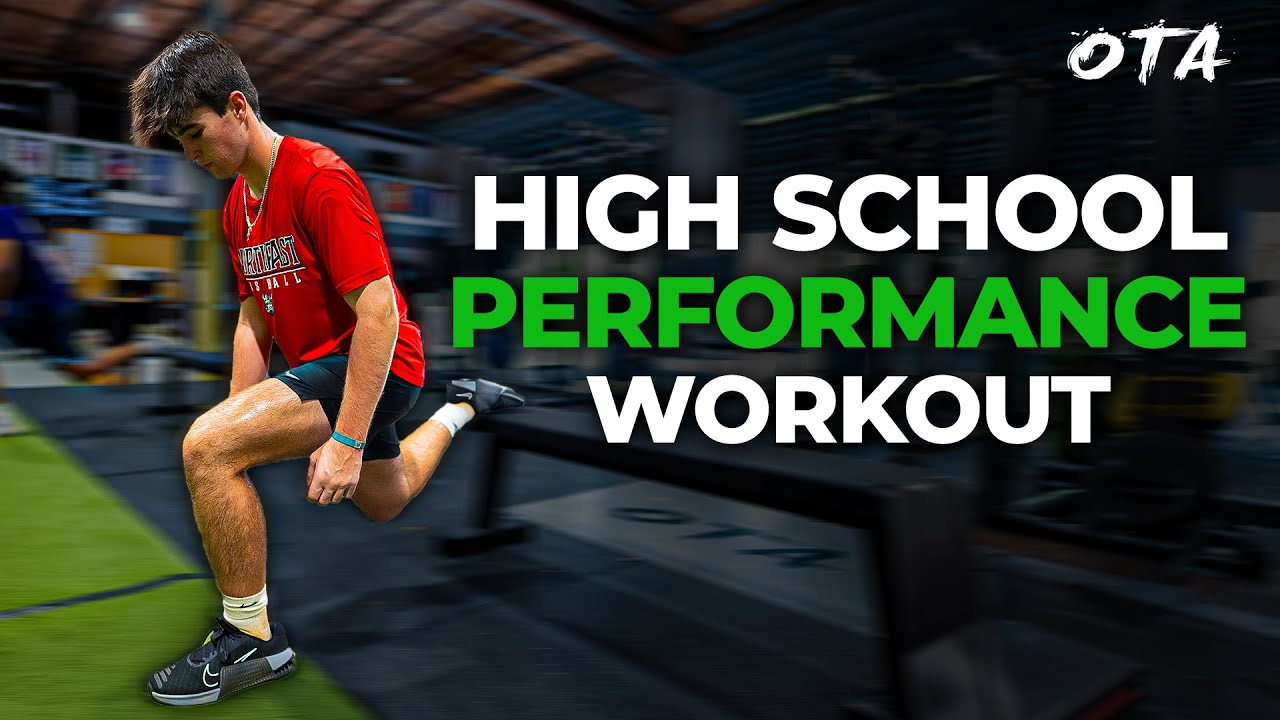 High School Performance Training Session
