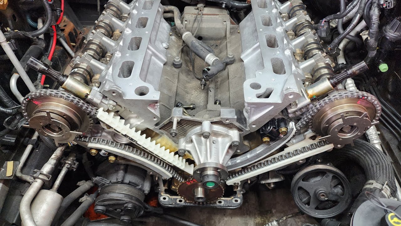 4.6 Ford ГРМ метки цепи (Ford ГРМ цепи) Mustang