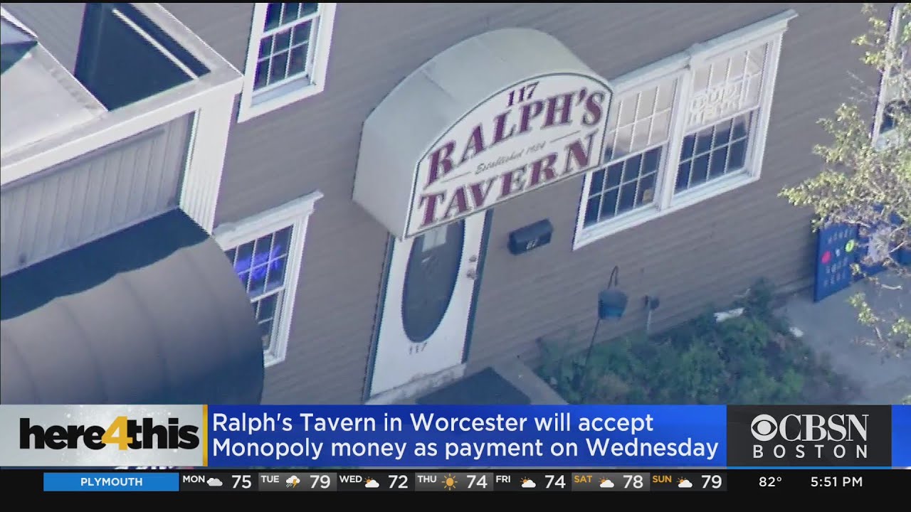 Worcester Tavern To Accept Monopoly Money As Payment