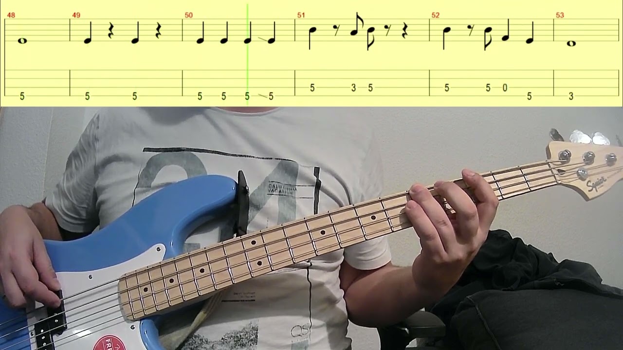 Pink Floyd - Another Brick In The Wall (playing bass track)