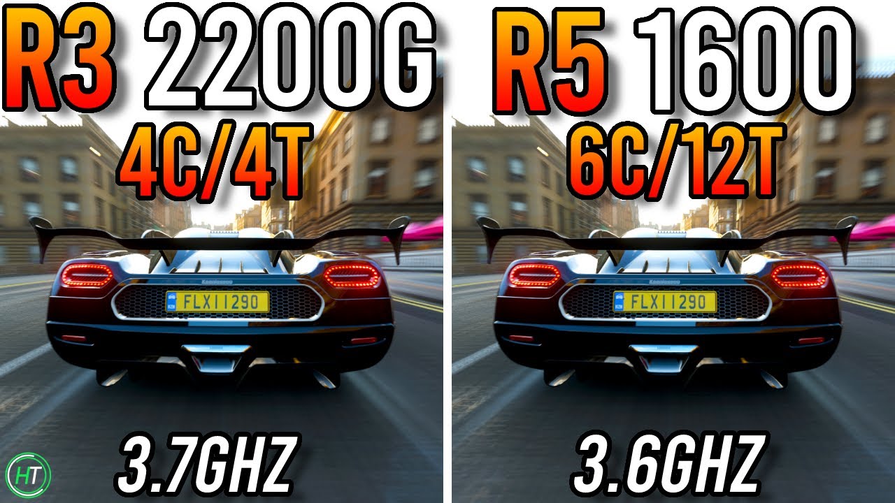 Ryzen 3 2200G vs Ryzen 5 1600 - Huge Difference? | RTX 3070