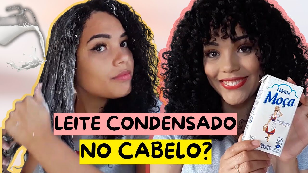 HIDRATA&Ccedil;&Atilde;O COM LEITE CONDENSADO - Defini&ccedil;&atilde;o e brilho | Andreza Siqueira