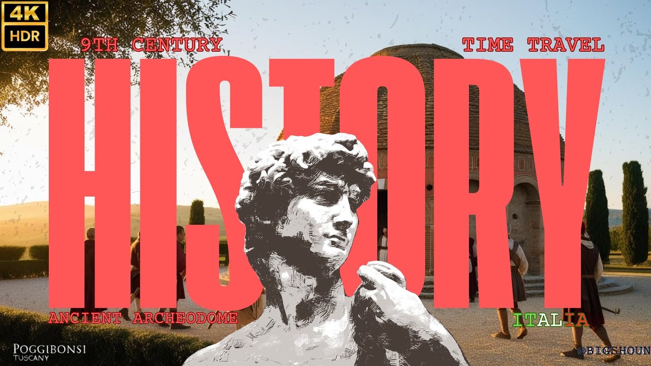 Time Travel to History in 9th Century! | Ancient Archaeodrome Adventure in Tuscany, Italy 🕰️