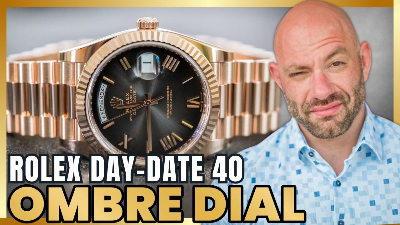 Обзор часов Rolex Day-Date 40 228235 с циферблатом Ombre