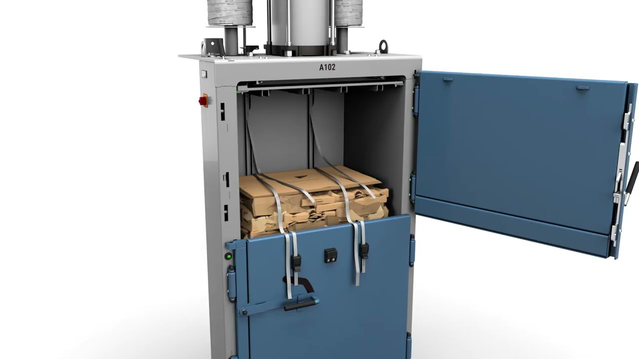 Mil-Tek A102 Papp- og plastpresse, brukerveiledning