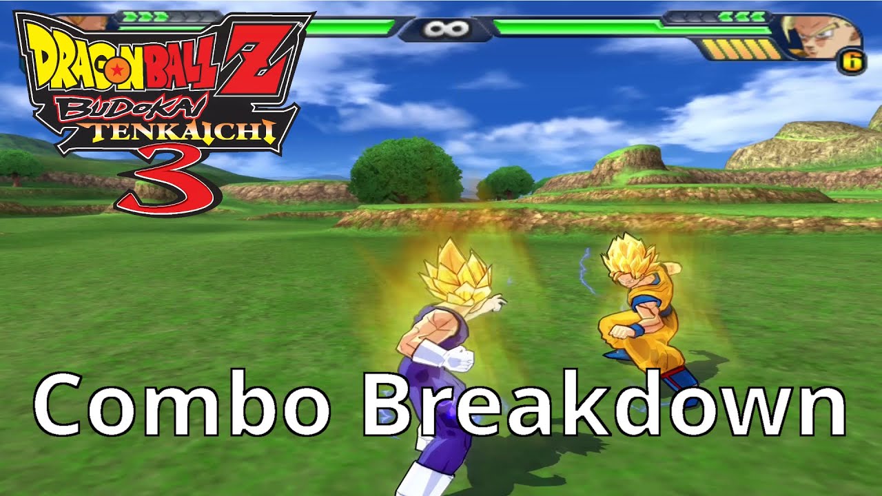Breaking down a Budokai Tenkaichi 3 combo I made