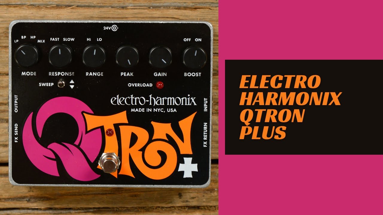 Electro-Harmonix Q-Tron Plus Envelope Filter Complete Demo/Test Pedal | John Mayer Guitar Pedals 🎸