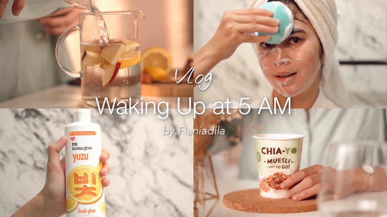 🌿A Day in My Life: Waking Up at 5 AM || Healthy Habits, Skincare, Body Care, Hair Care