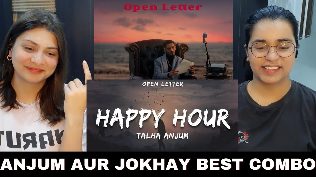 Talha Anjum - Happy Hour | Prod. by Jokhay (Official Audio) Indian Reaction