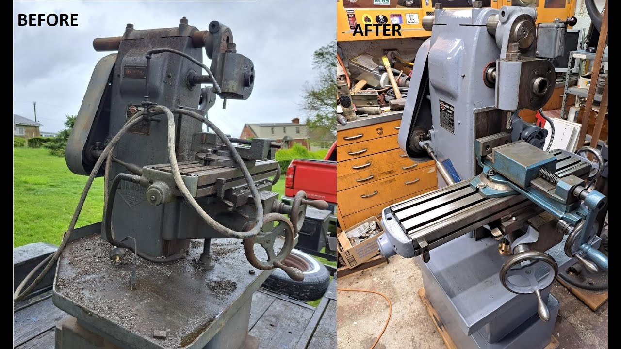 Diamond Milling Machine Restoration