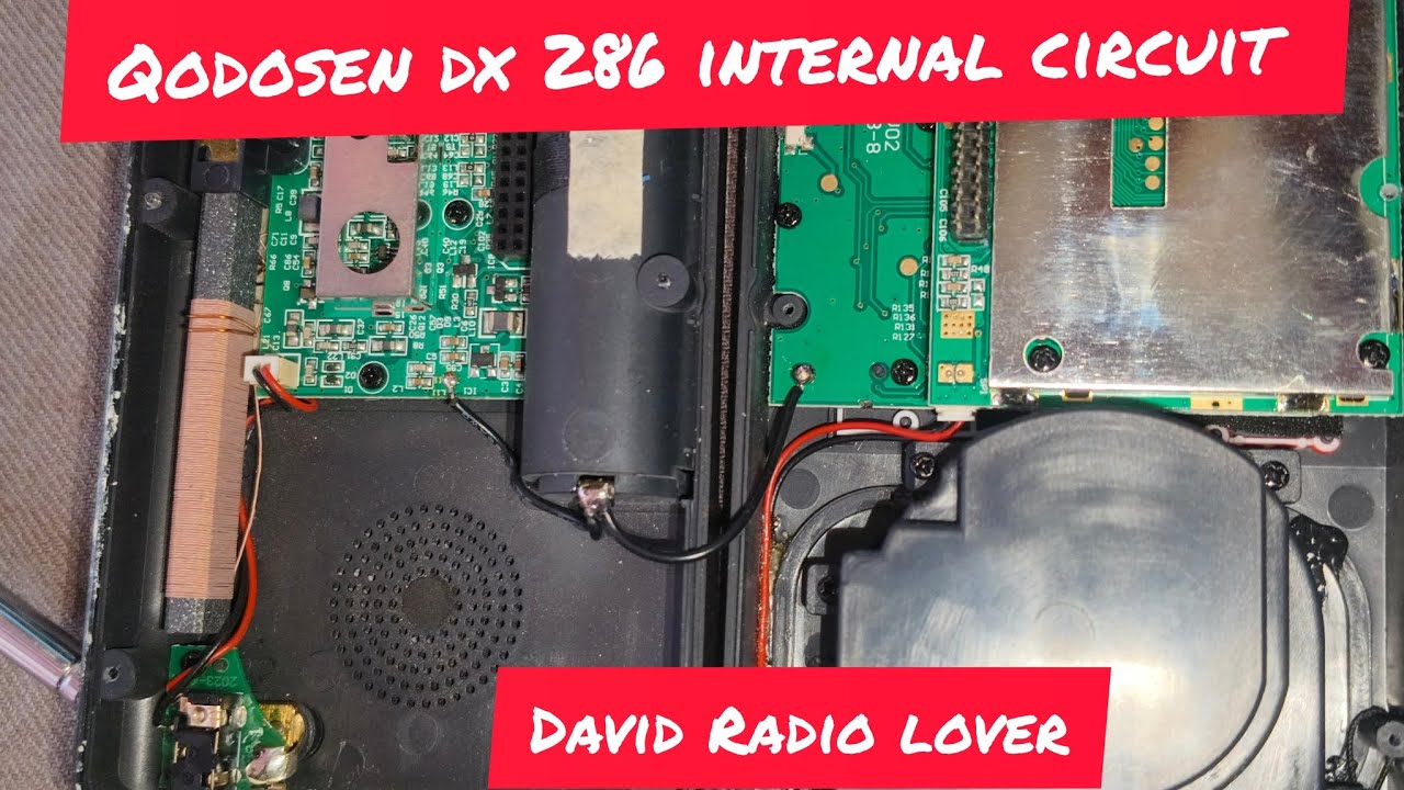 Qodosen dx 286 internal circuit  #qodosen  #dx286 #radio 
