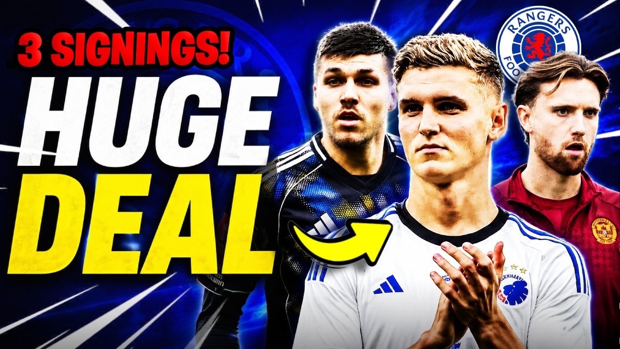 BREAKING! A GOLDEN BOOT STRIKER, A MIDFIELD METRONOME AND A FIRE-SALE BARGAIN! RANGERS FC NEWS