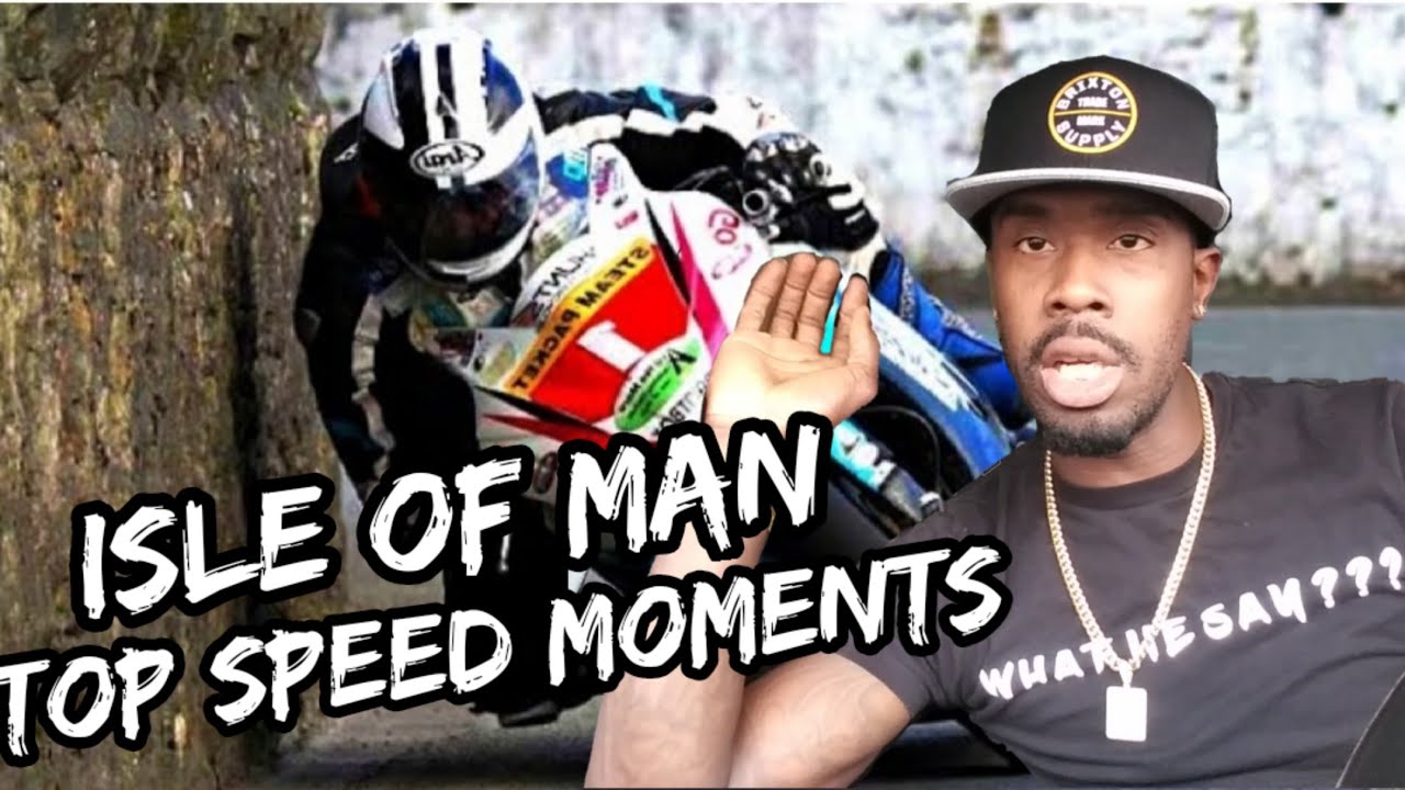 American Reacts To Isle Of Man TT - TOP SPEED MOMENTS !