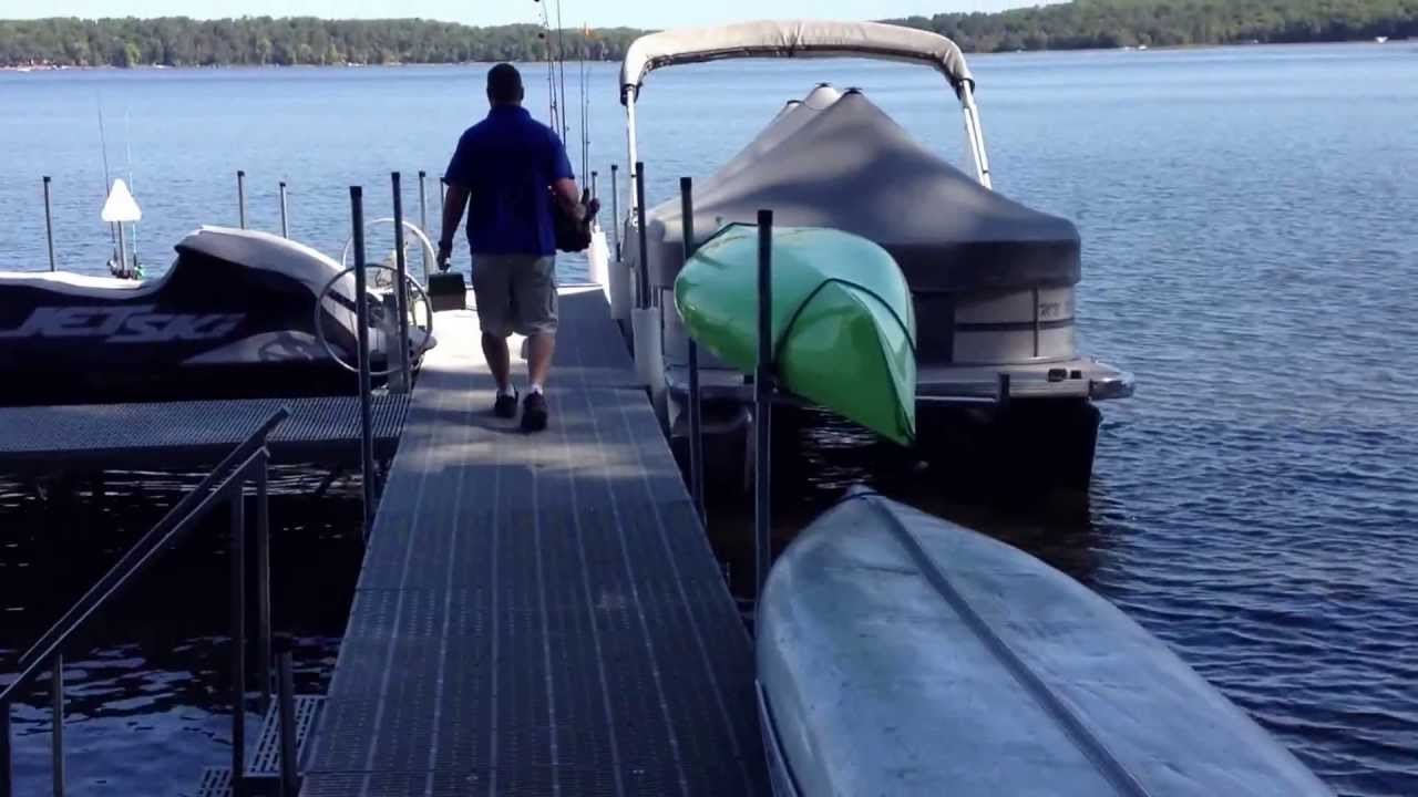 Fishing Rod Holder / Retainer / Pole / Portable Carrier / 9 rods / Dock and Boat posts