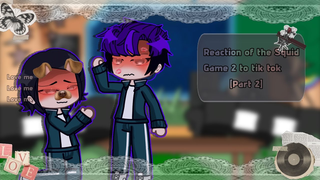 [Reaction of the Squid Game 2 to tik tok]-[Part 2]-[Rus/Eng]