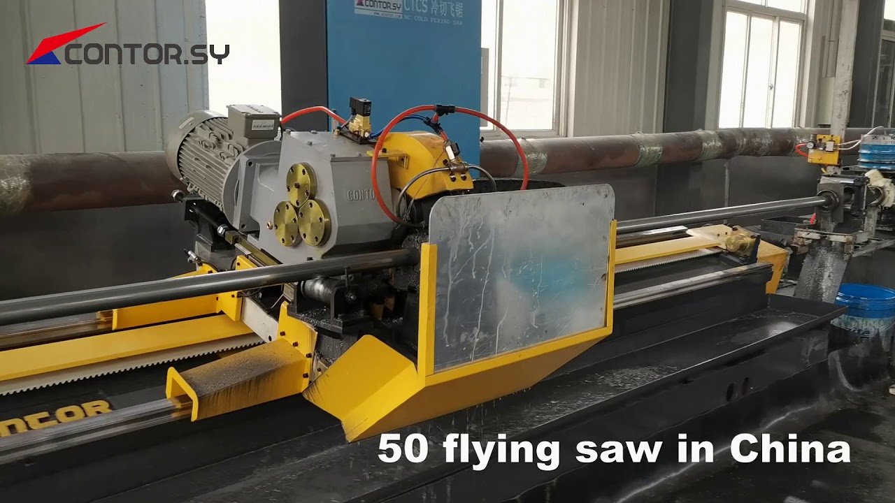 【China】50 flying cold saw working Video