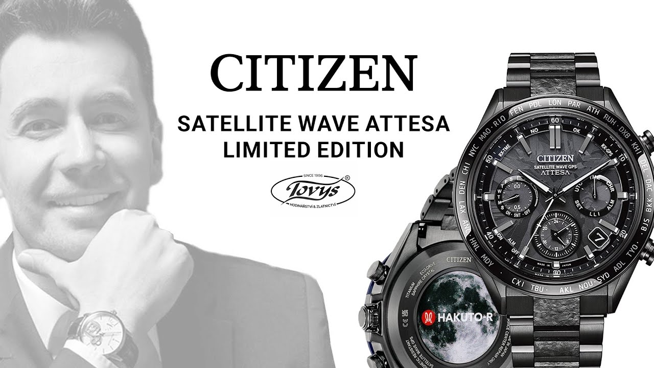 CHVILKA O HODINKÁCH /61 - Citizen - Attesa Satellite Wave Limited Edition