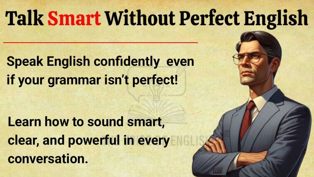 Talk Smart Without Perfect English || Graded Reader || Improve Your English Fluency ✅