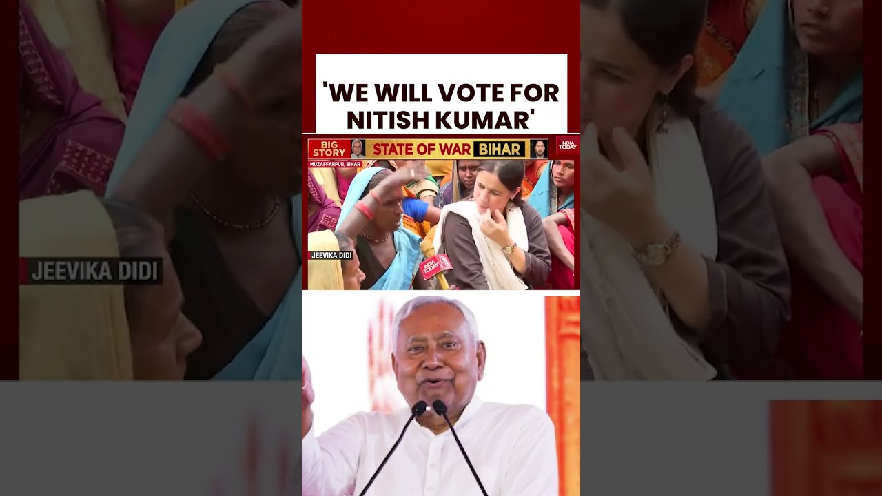 Bihar's Women Voters Stand Firm with Nitish: 'He Gave Us Money, We Will Vote For Him'