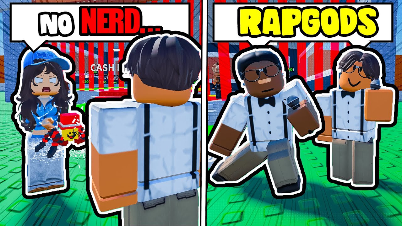 Pretending To Be A NERD, Then Becoming A RAPGOD (Steal A Brainrot)
