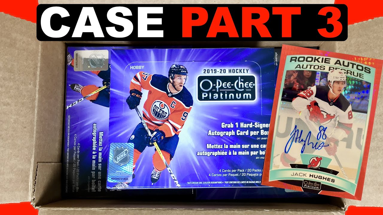 SEEING RED - 2019-20 O-Pee-Chee Platinum Hockey Hobby Case Break Part 3