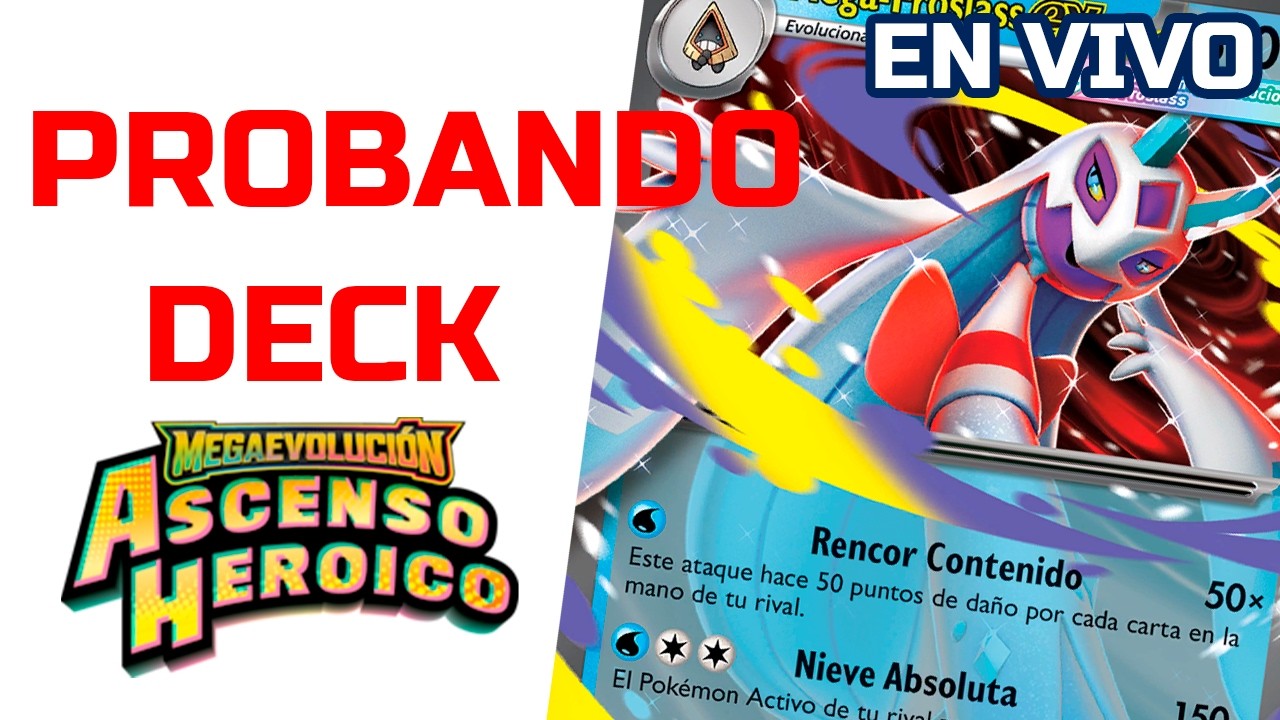 PROBANDO DECK CON ASCENDED HEROES | POKEMON TCG