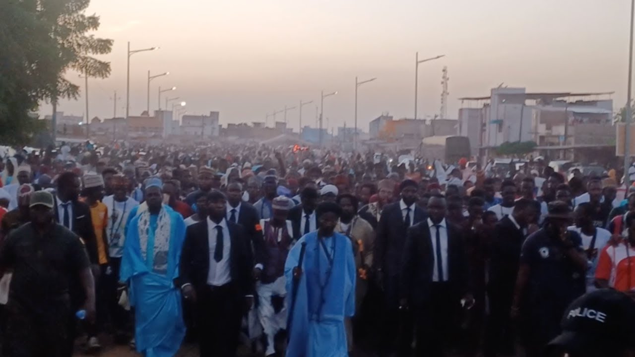Convoi exceptionnel de Baye Ousmane Dieng vers Médina Baye.Gamou 2023