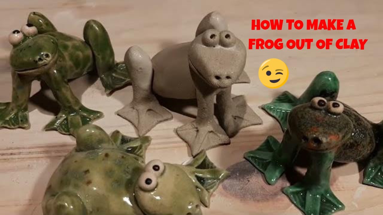 Crafting a Clay Frog: A Fun and Easy Guide! #frogsculpture #modeling #ceramics
