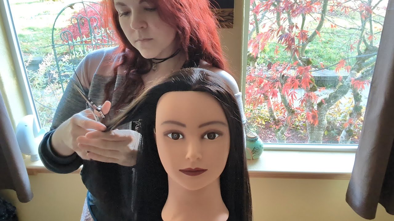 ASMR Realistic Binaural Haircut and Style - Normal to Soft Spoken Chatty Stylist