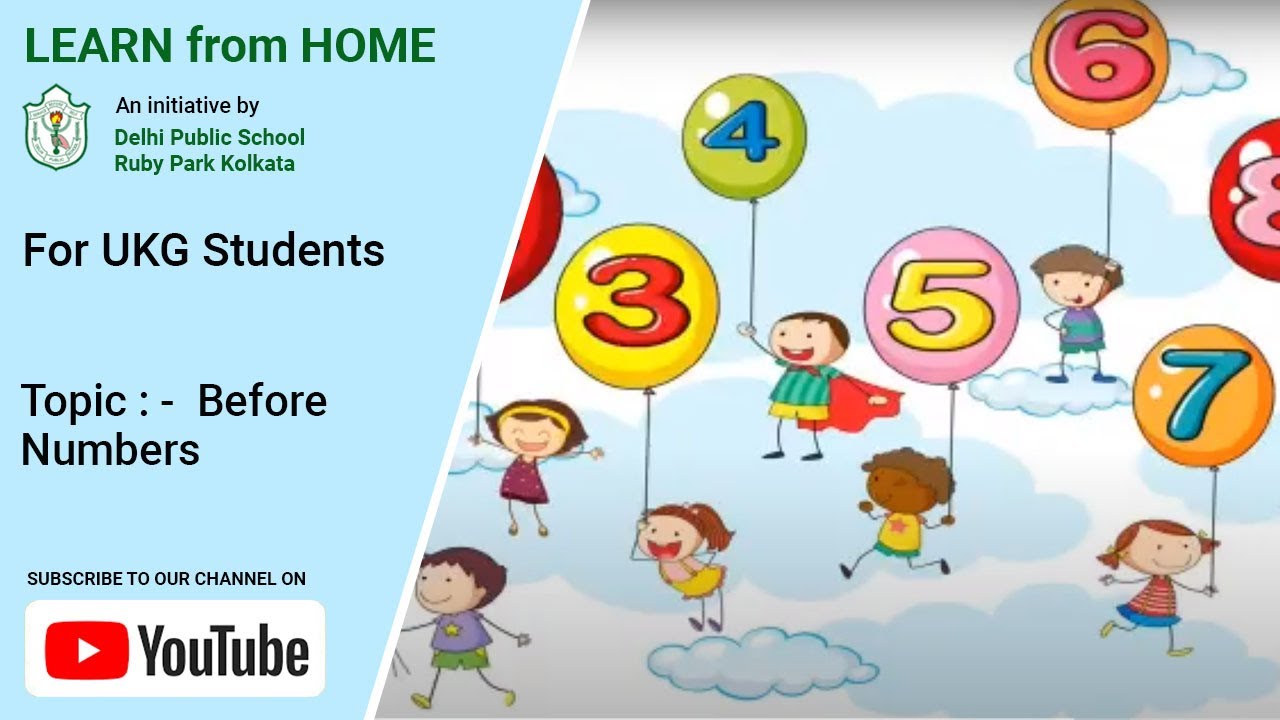 UKG | Before Numbers | Before Numbers For Kids | Learn Maths For Children | DPS Ruby Park, Kolkata