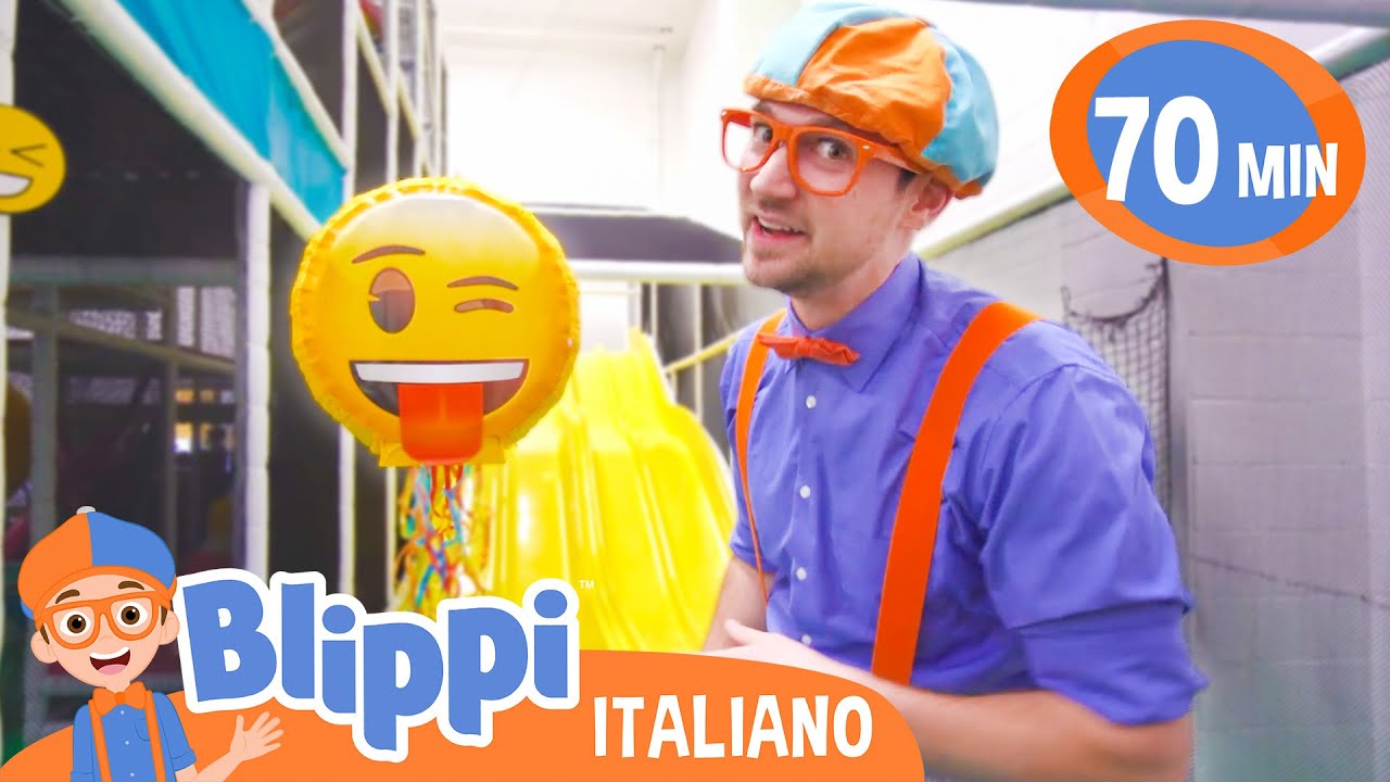 Blippi visita un parco giochi al coperto | Blippi in Italiano | Video educativi per bambini
